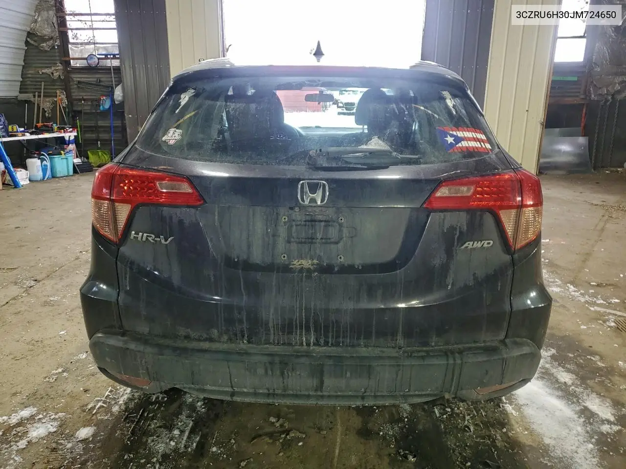 3CZRU6H30JM724650 2018 Honda Hr-V Lx