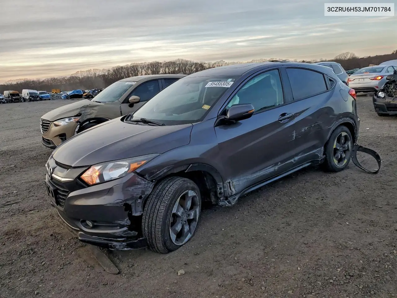 3CZRU6H53JM701784 2018 Honda Hr-V Ex