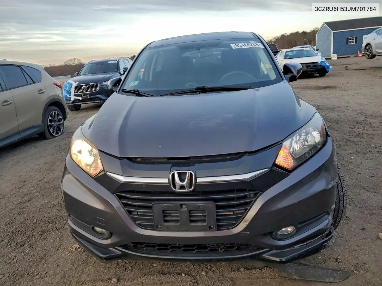 3CZRU6H53JM701784 2018 Honda Hr-V Ex