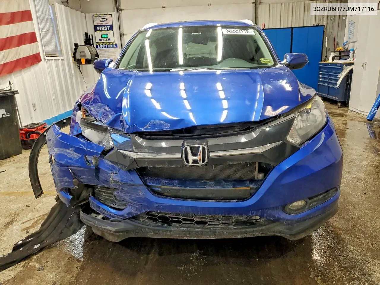 3CZRU6H77JM717116 2018 Honda Hr-V Exl