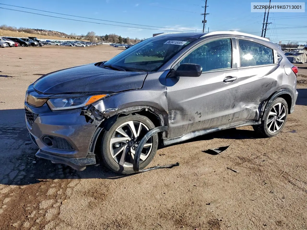 3CZRU6H19KG713001 2019 Honda Hr-V Sport