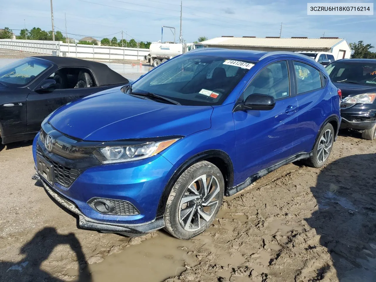 3CZRU6H18KG716214 2019 Honda Hr-V Sport