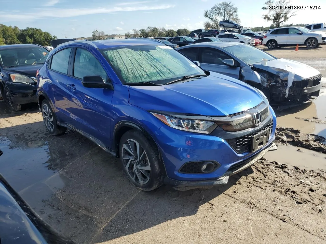 3CZRU6H18KG716214 2019 Honda Hr-V Sport