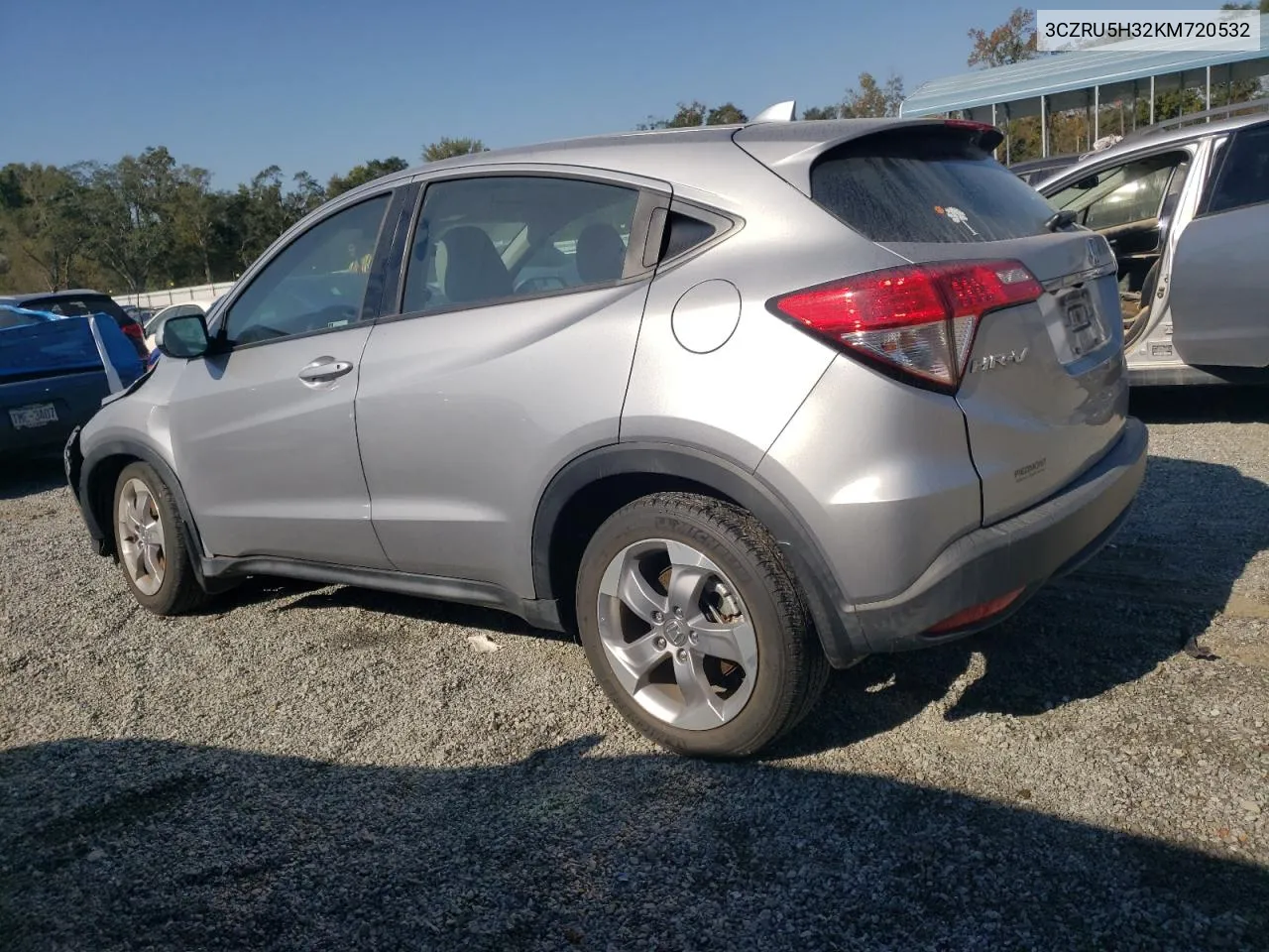 3CZRU5H32KM720532 2019 Honda Hr-V Lx