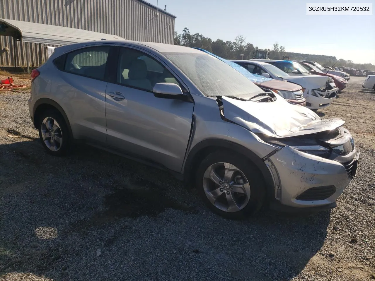 3CZRU5H32KM720532 2019 Honda Hr-V Lx