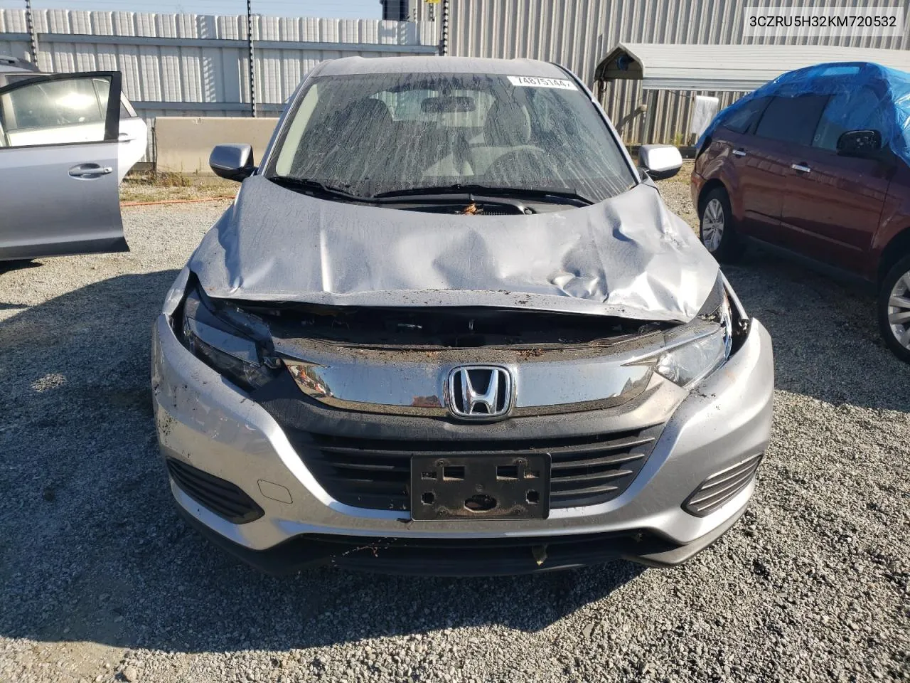 3CZRU5H32KM720532 2019 Honda Hr-V Lx