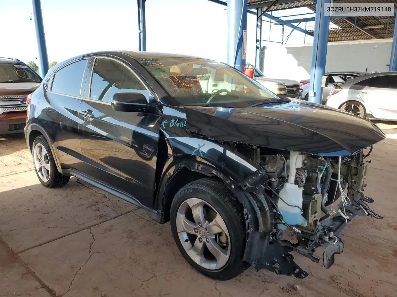 3CZRU5H37KM719148 2019 Honda Hr-V Lx