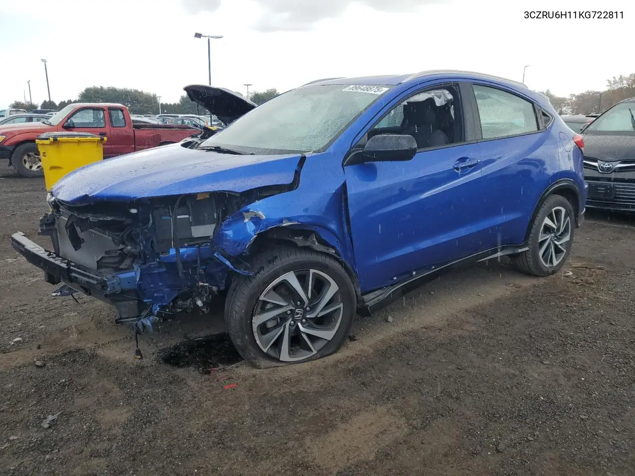 3CZRU6H11KG722811 2019 Honda Hr-V Sport