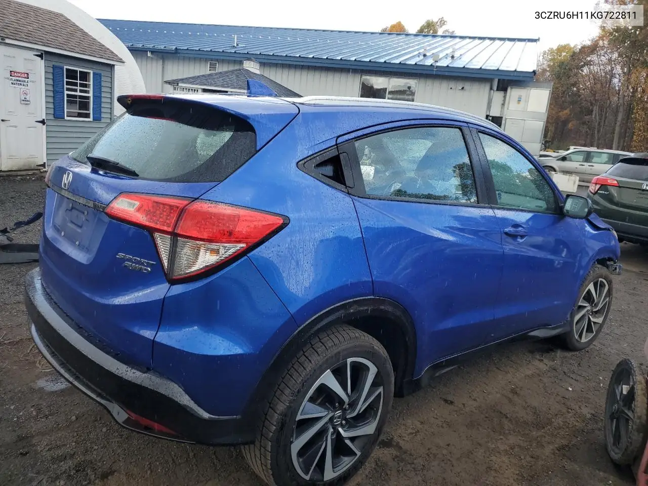 3CZRU6H11KG722811 2019 Honda Hr-V Sport