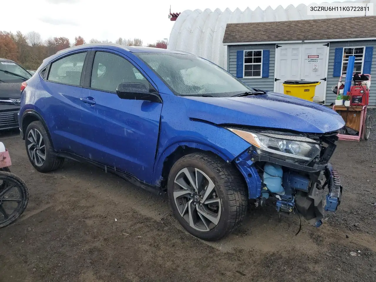 3CZRU6H11KG722811 2019 Honda Hr-V Sport