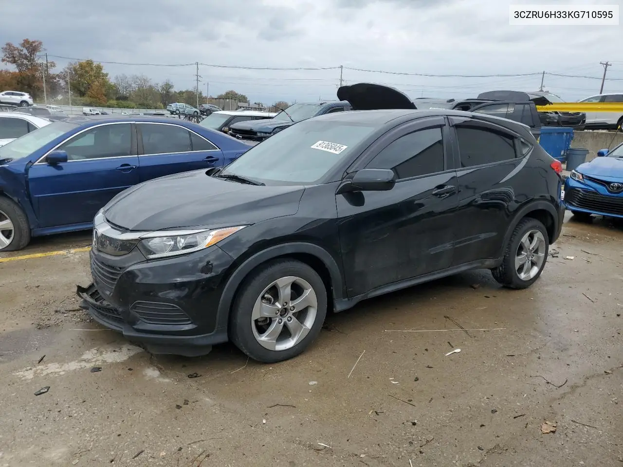 3CZRU6H33KG710595 2019 Honda Hr-V Lx