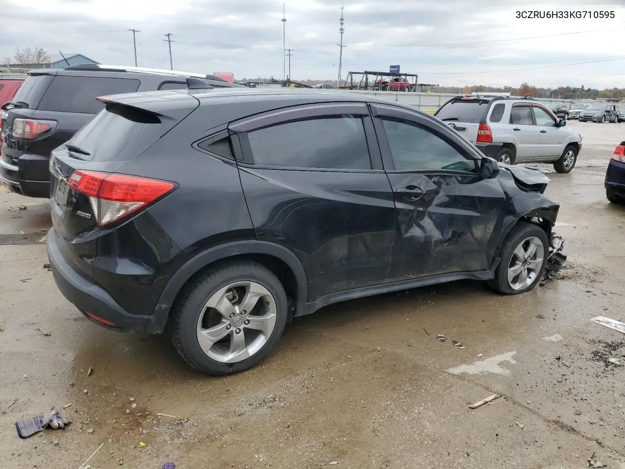 3CZRU6H33KG710595 2019 Honda Hr-V Lx