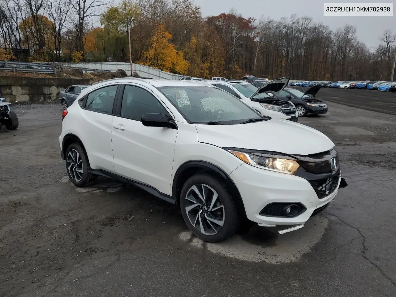 3CZRU6H10KM702938 2019 Honda Hr-V Sport