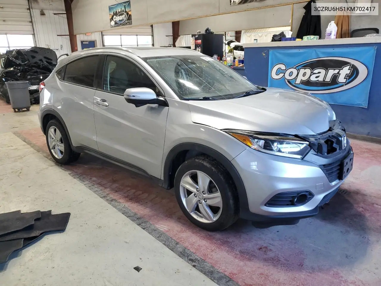 3CZRU6H51KM702417 2019 Honda Hr-V Ex