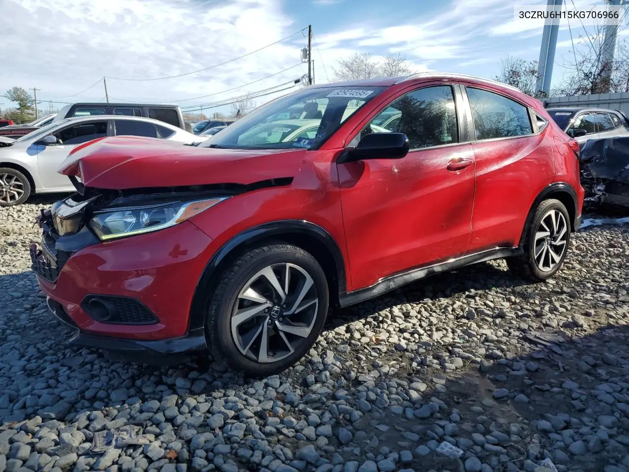 3CZRU6H15KG706966 2019 Honda Hr-V Sport