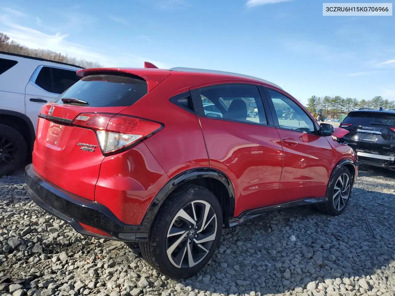 3CZRU6H15KG706966 2019 Honda Hr-V Sport
