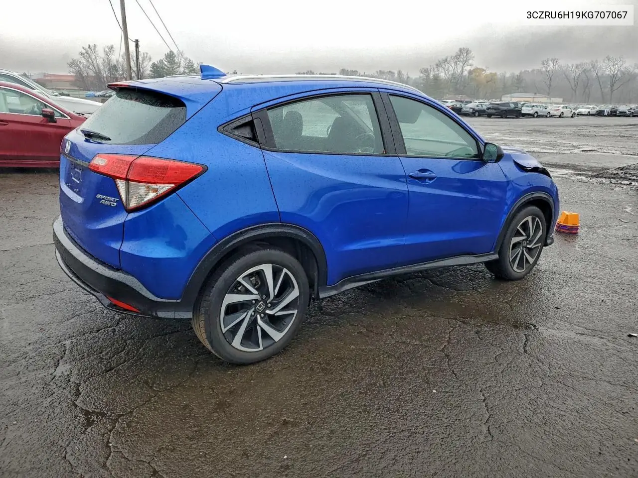 3CZRU6H19KG707067 2019 Honda Hr-V Sport