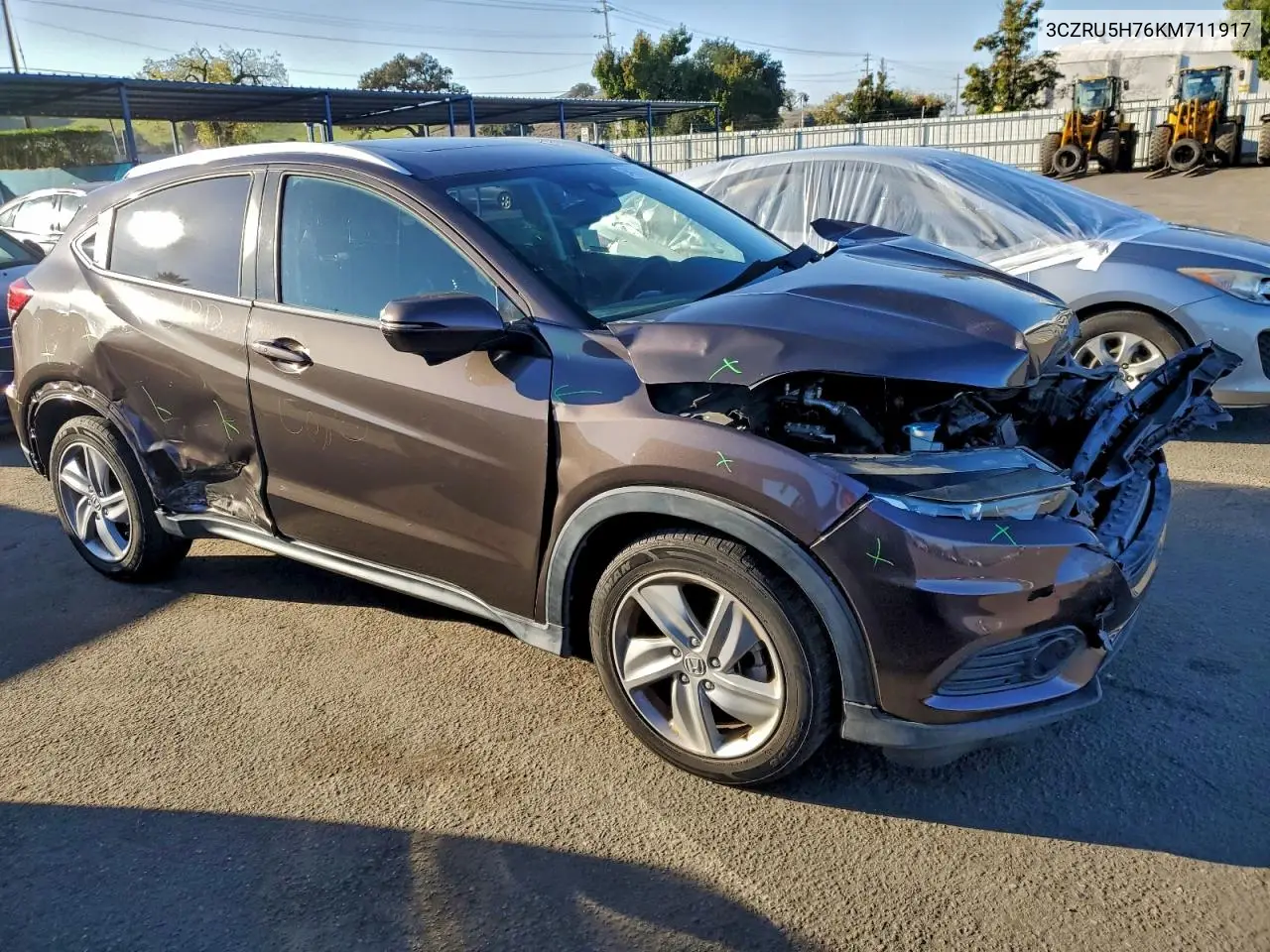 3CZRU5H76KM711917 2019 Honda Hr-V Exl