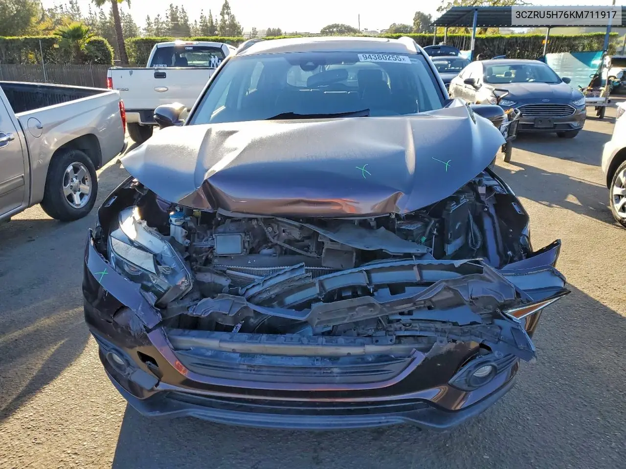 3CZRU5H76KM711917 2019 Honda Hr-V Exl