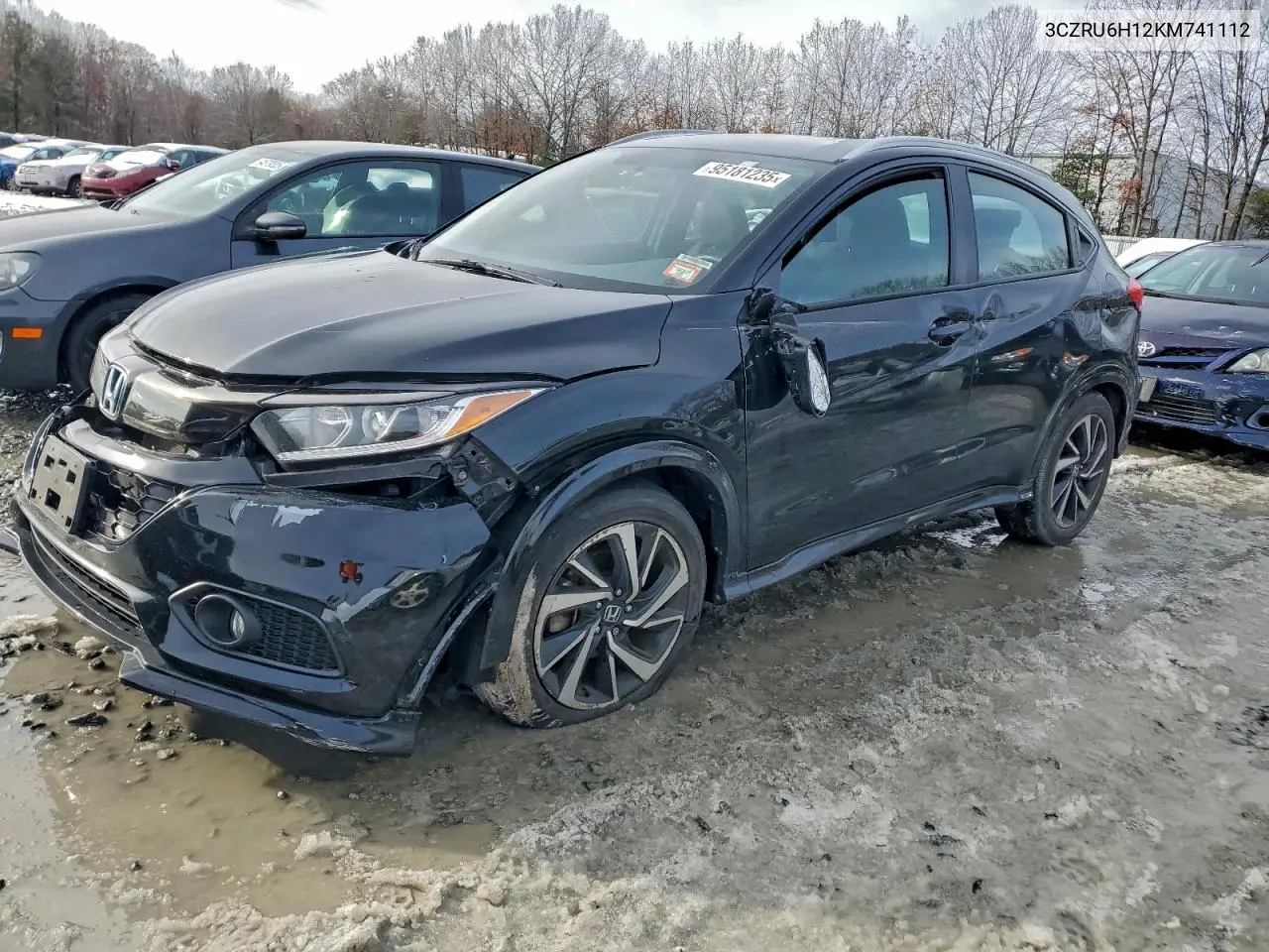 3CZRU6H12KM741112 2019 Honda Hr-V Sport