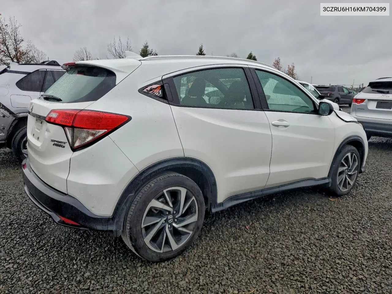 3CZRU6H16KM704399 2019 Honda Hr-V Sport