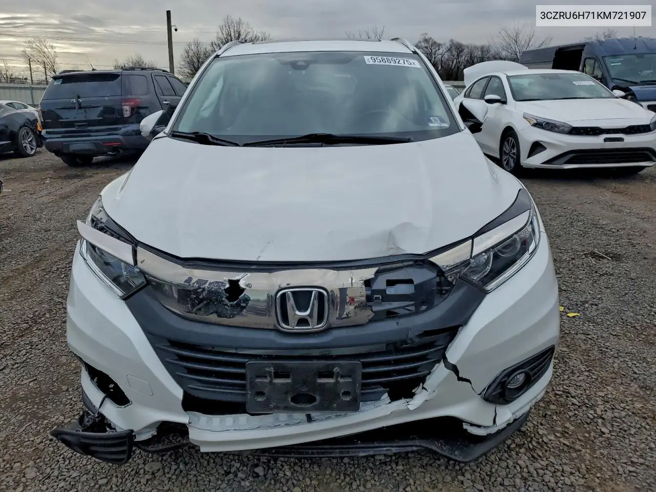 3CZRU6H71KM721907 2019 Honda Hr-V Exl