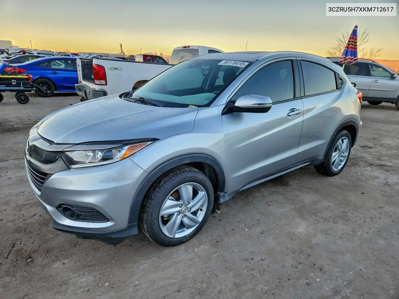 3CZRU5H7XKM712617 2019 Honda Hr-V Exl