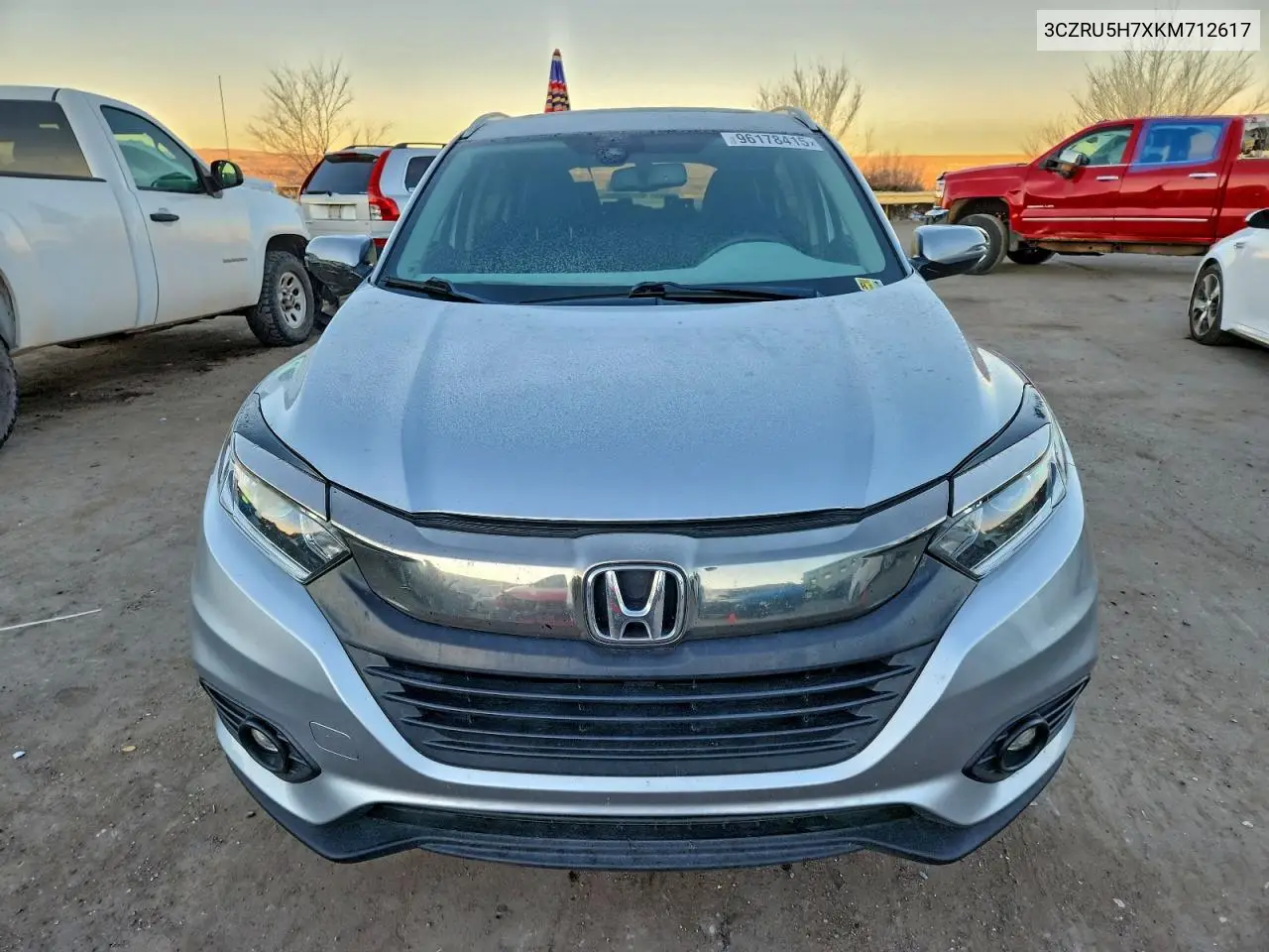 3CZRU5H7XKM712617 2019 Honda Hr-V Exl