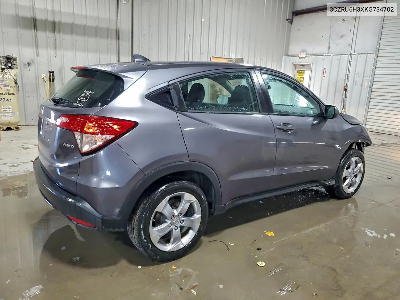 3CZRU6H3XKG734702 2019 Honda Hr-V Lx
