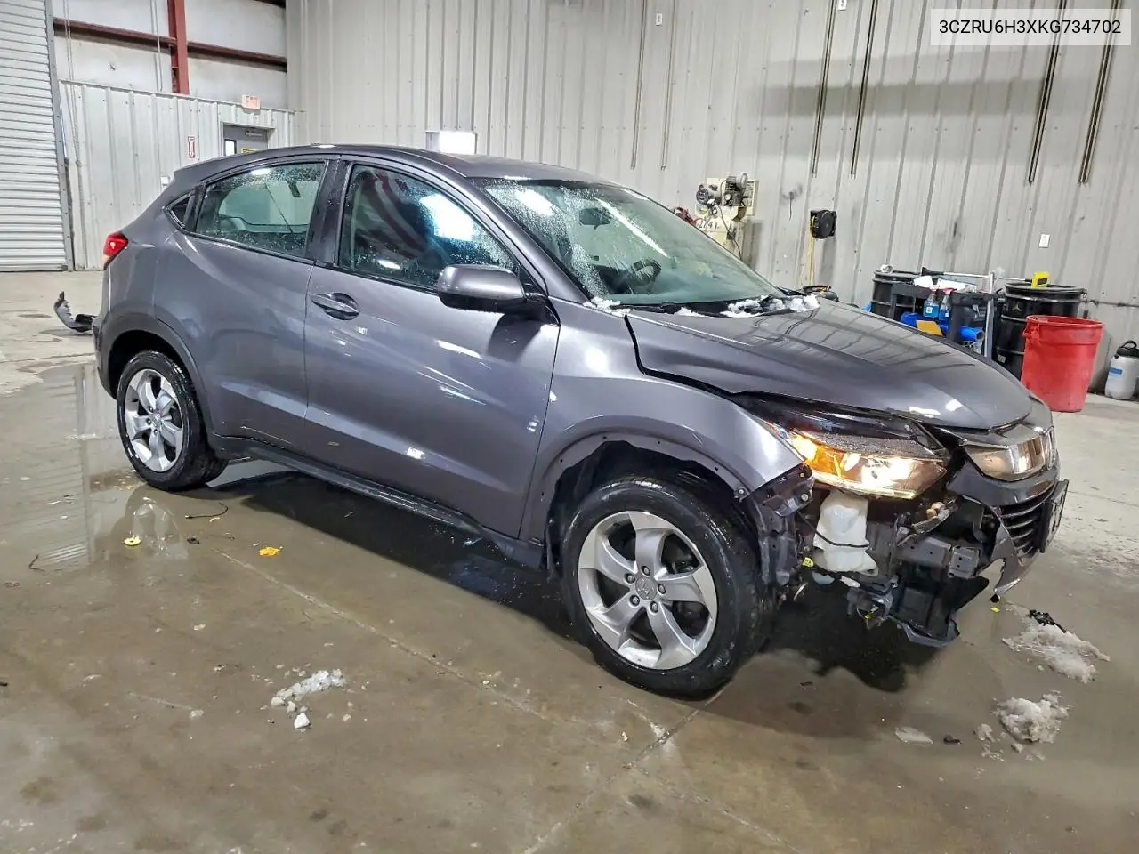 3CZRU6H3XKG734702 2019 Honda Hr-V Lx