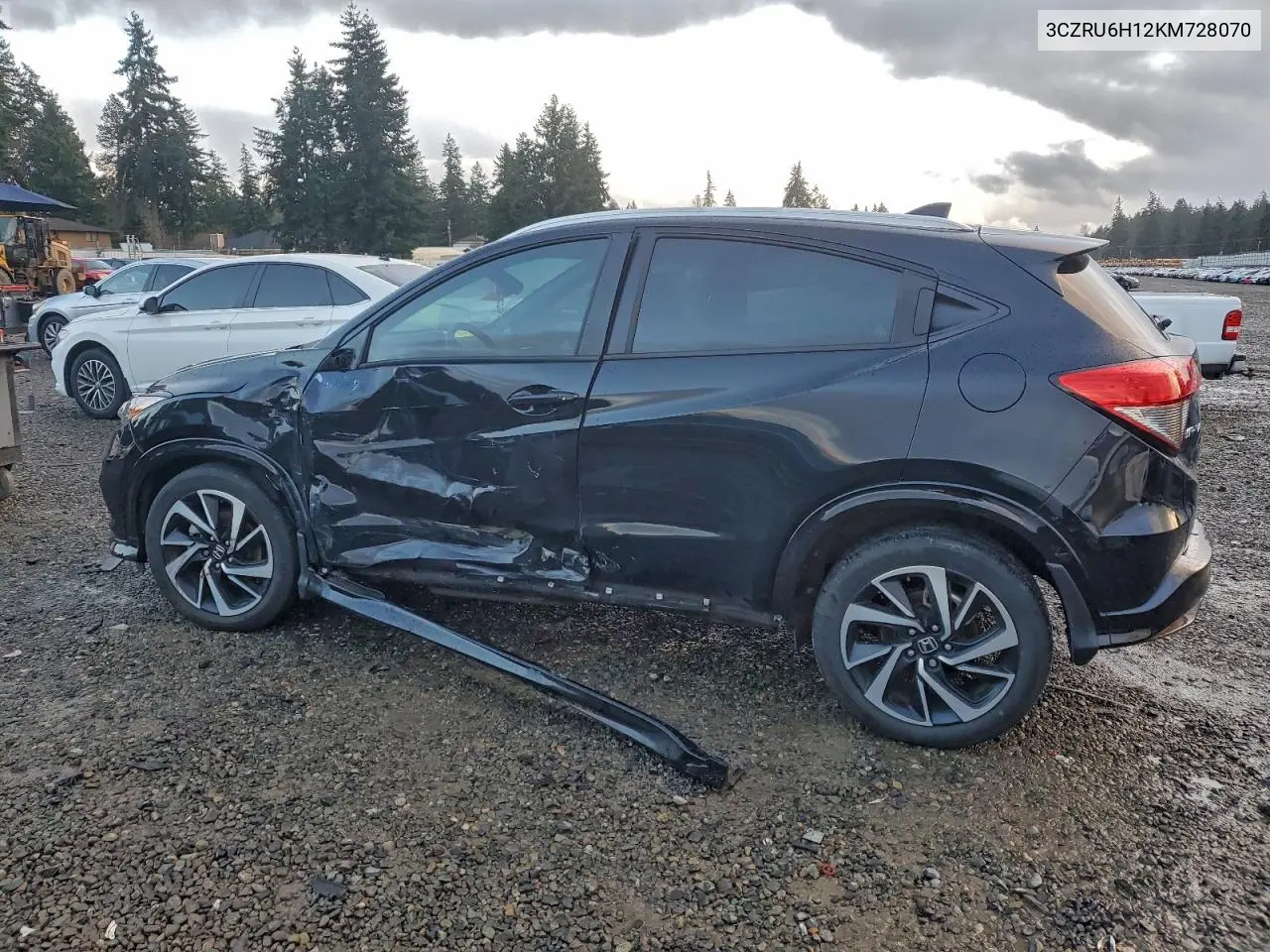 3CZRU6H12KM728070 2019 Honda Hr-V Sport
