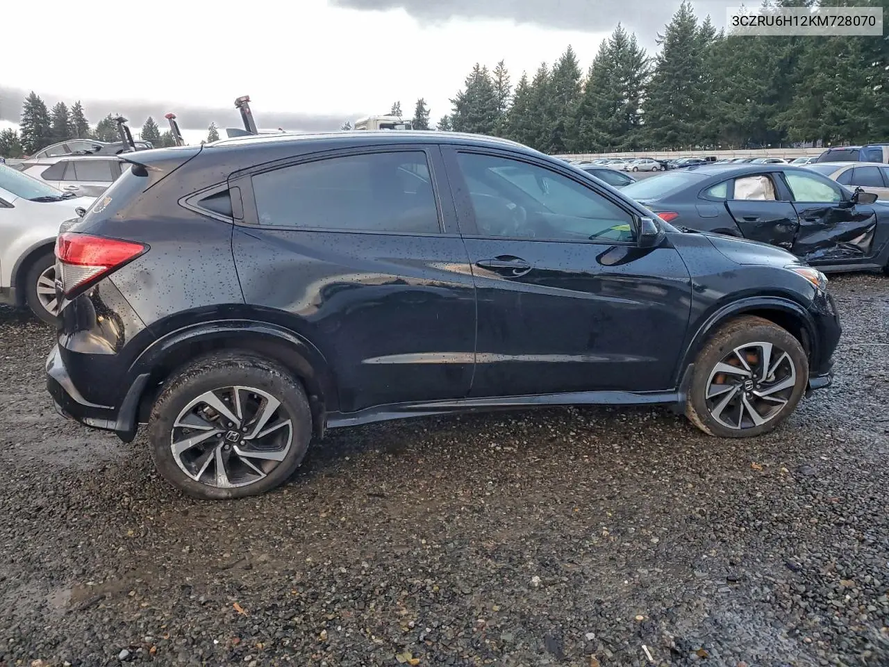 3CZRU6H12KM728070 2019 Honda Hr-V Sport