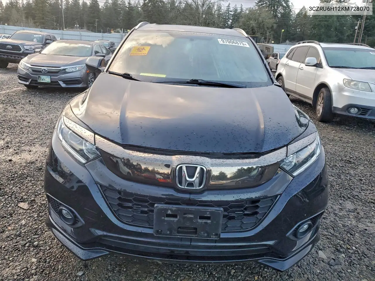 3CZRU6H12KM728070 2019 Honda Hr-V Sport
