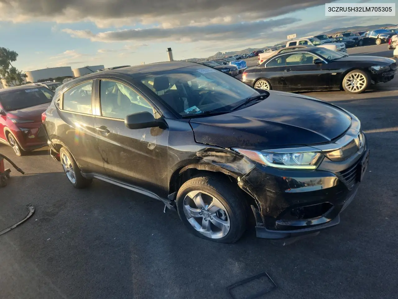 3CZRU5H32LM705305 2020 Honda Hr-V Lx