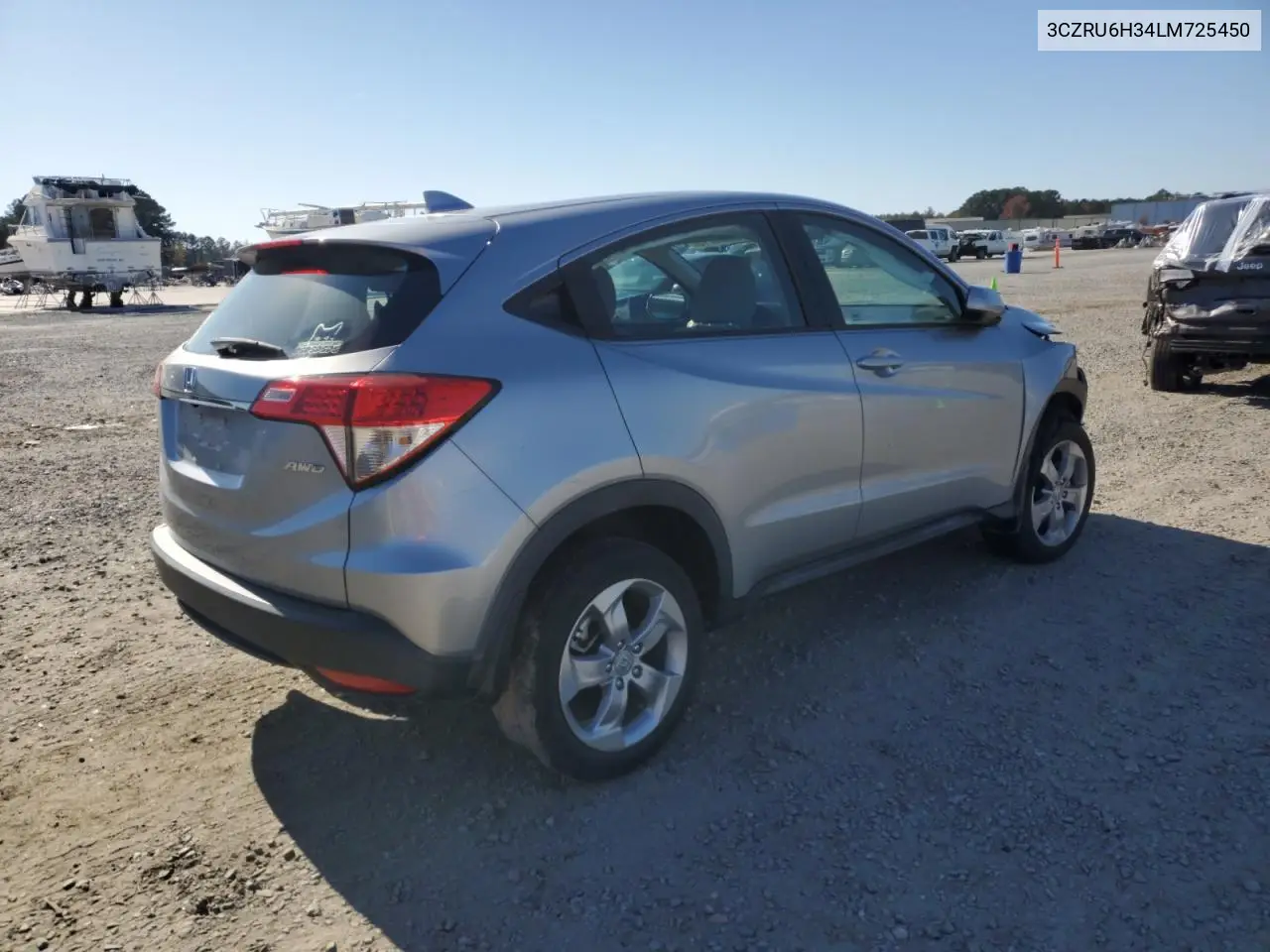 3CZRU6H34LM725450 2020 Honda Hr-V Lx