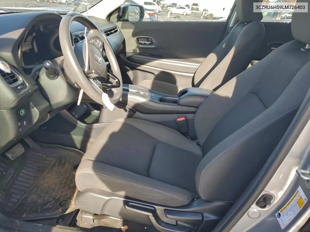 3CZRU6H59LM726403 2020 Honda Hr-V Ex