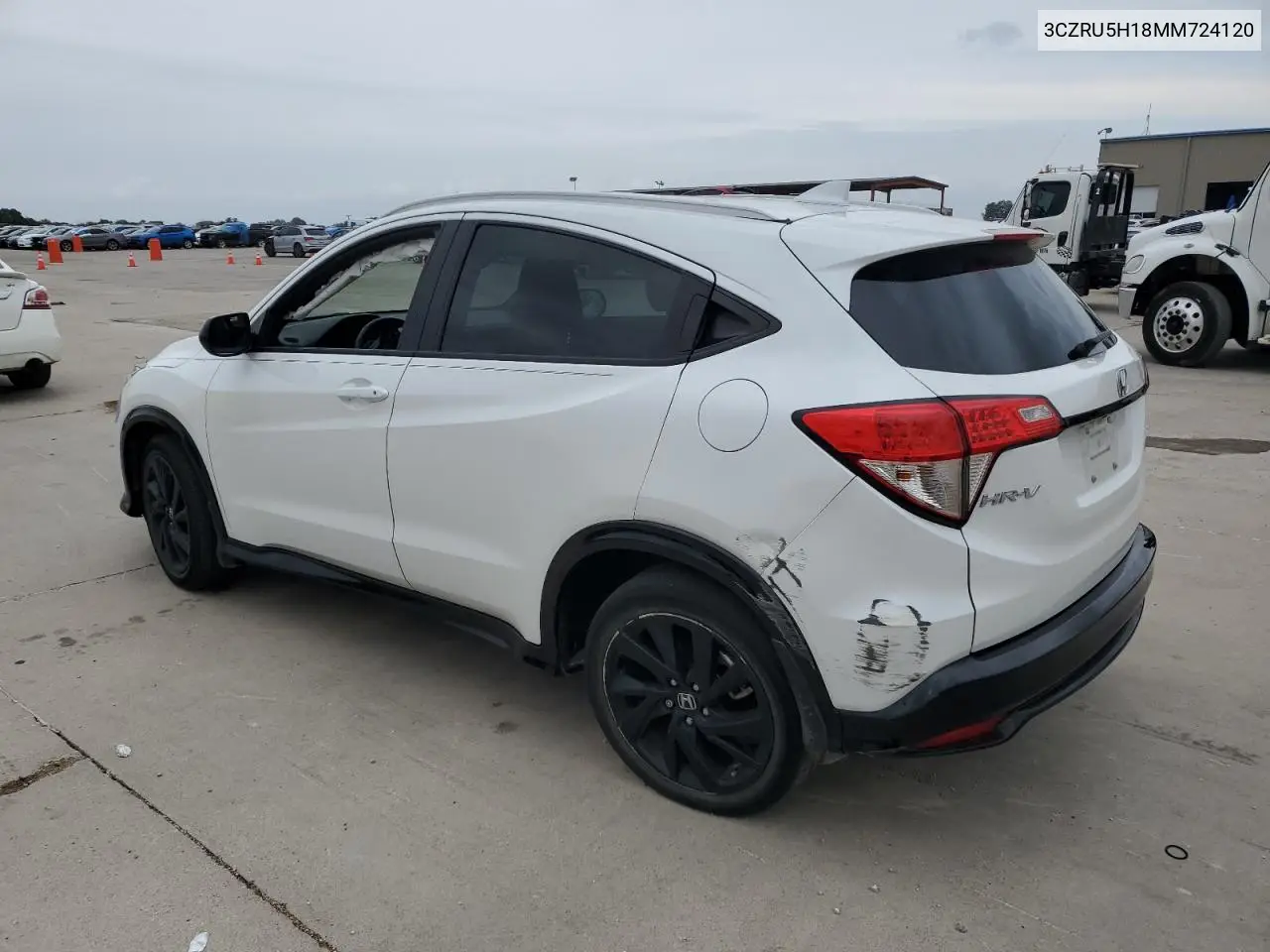 3CZRU5H18MM724120 2021 Honda Hr-V Sport