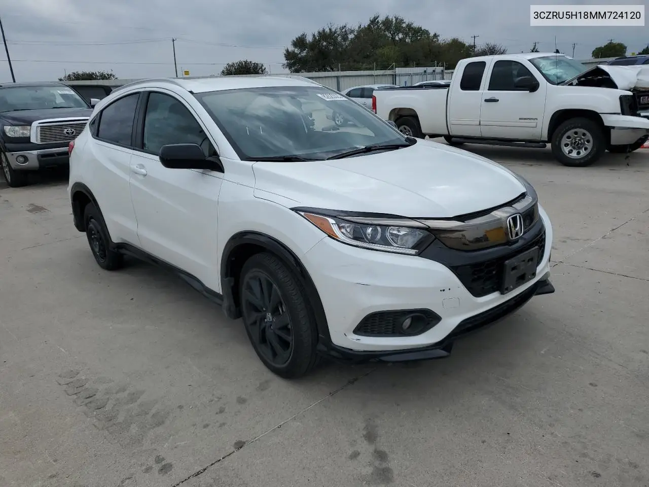 3CZRU5H18MM724120 2021 Honda Hr-V Sport