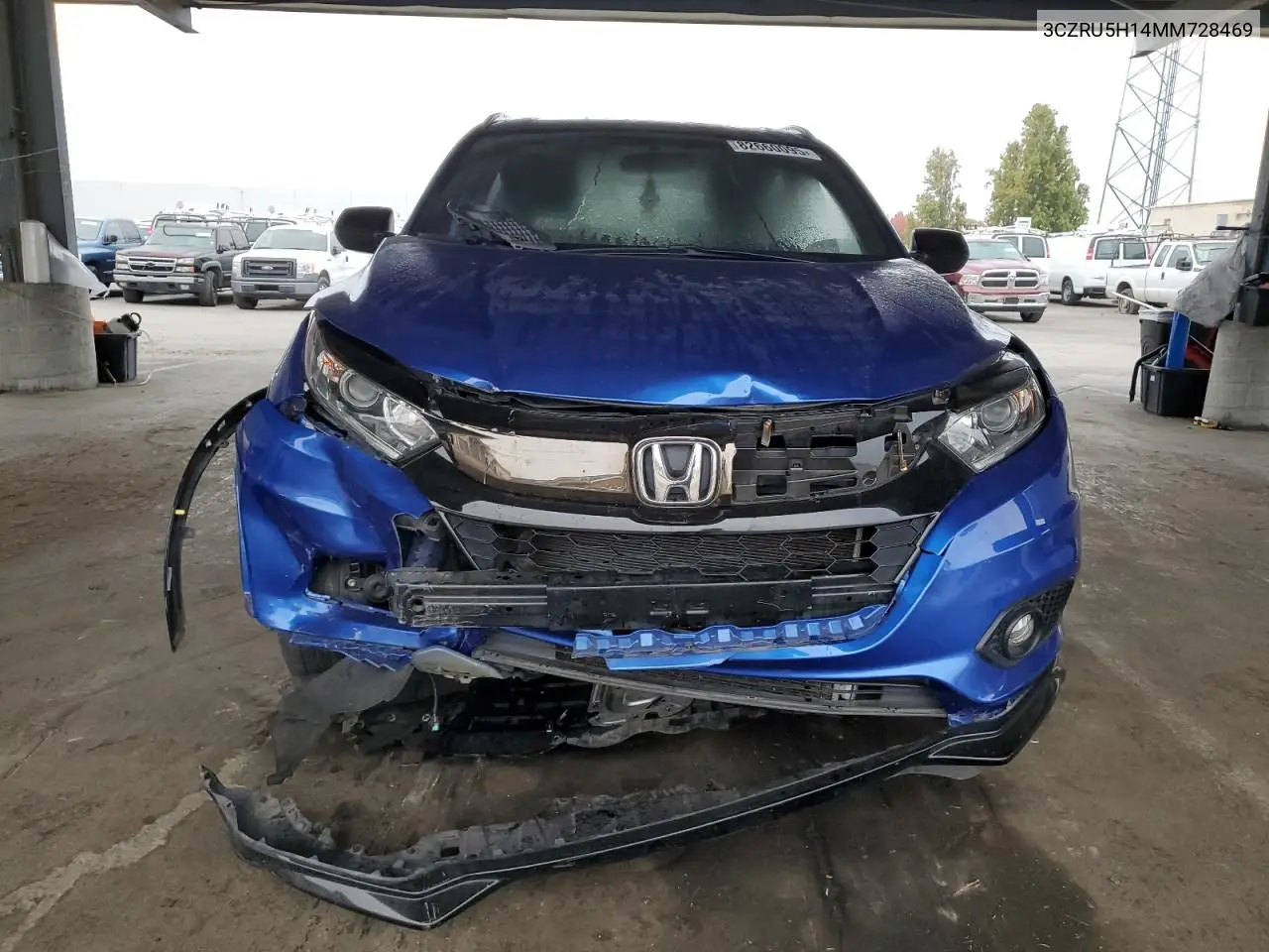 3CZRU5H14MM728469 2021 Honda Hr-V Sport