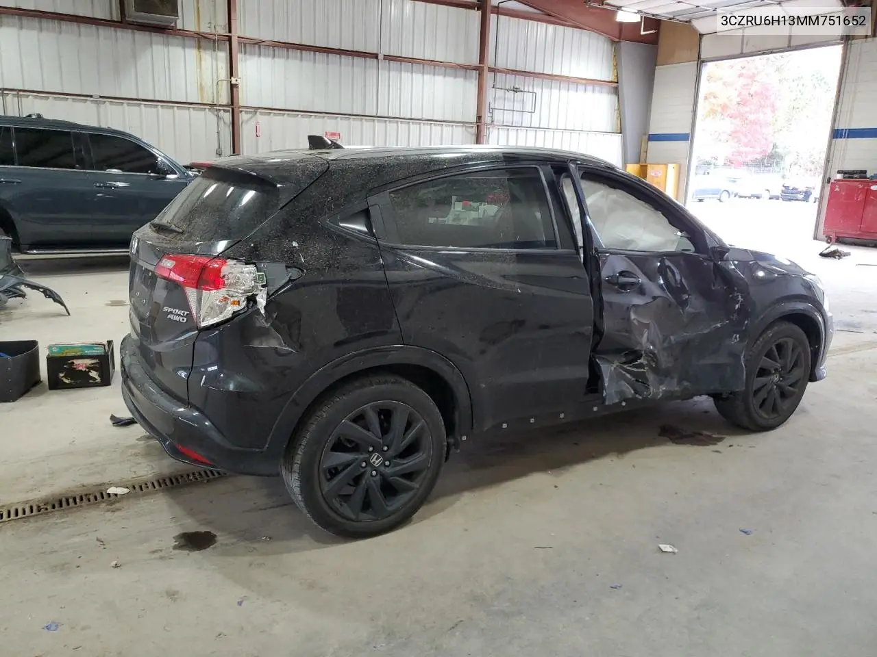 3CZRU6H13MM751652 2021 Honda Hr-V Sport
