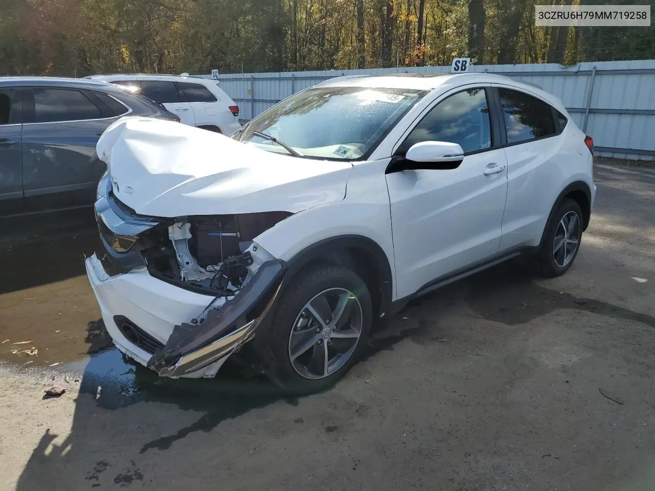 3CZRU6H79MM719258 2021 Honda Hr-V Exl