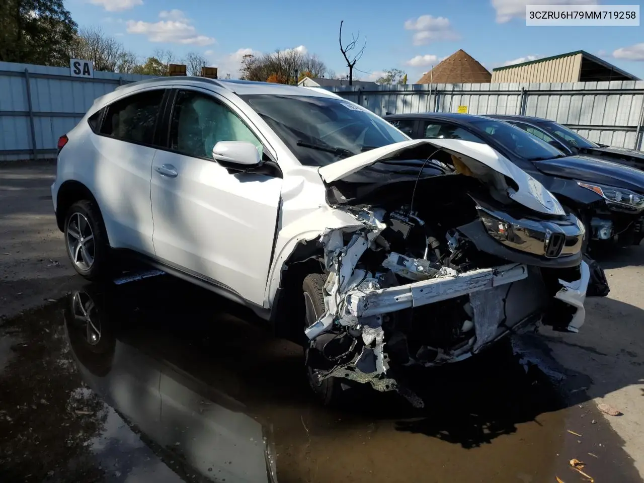 3CZRU6H79MM719258 2021 Honda Hr-V Exl