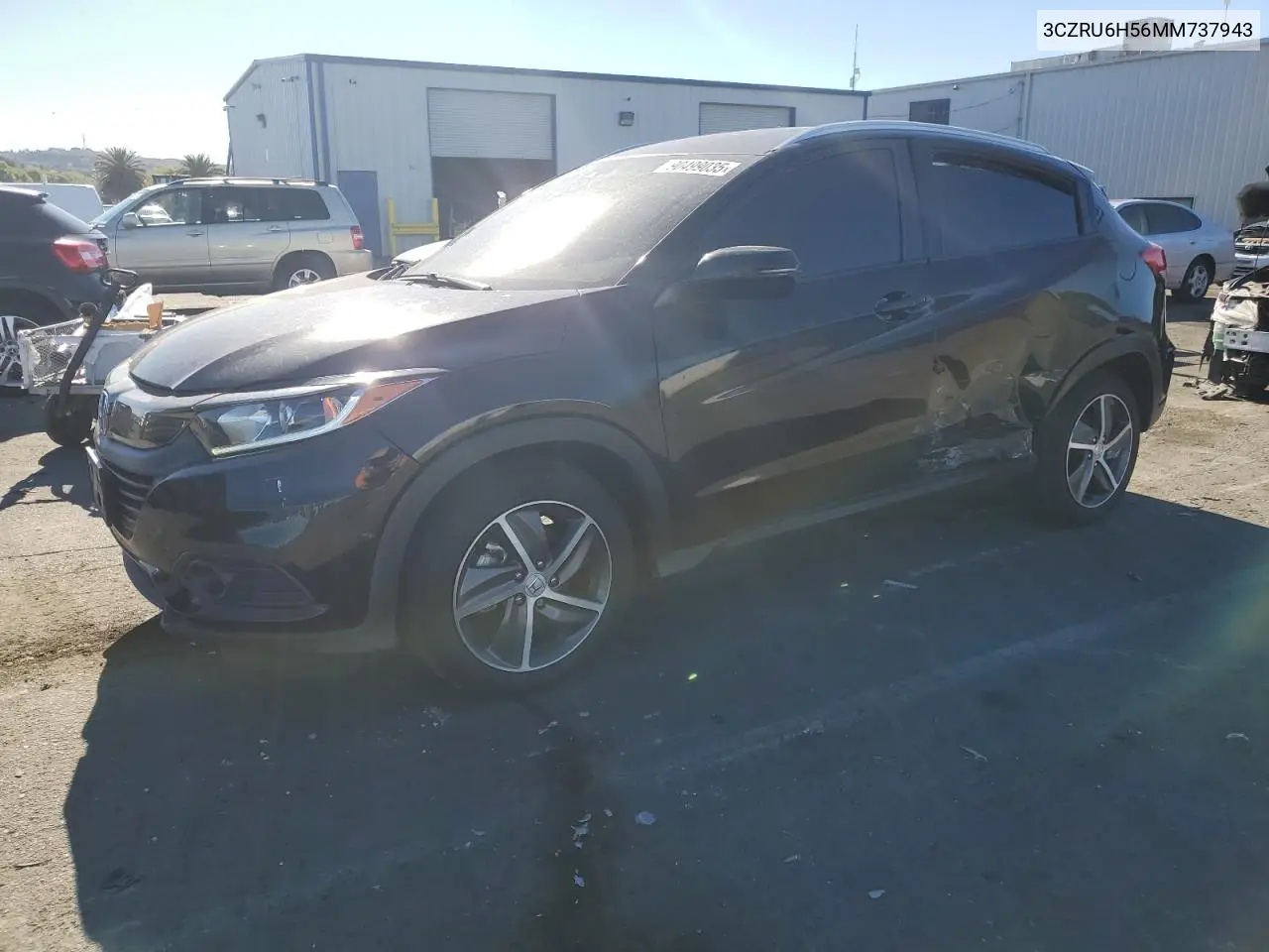 3CZRU6H56MM737943 2021 Honda Hr-V Ex