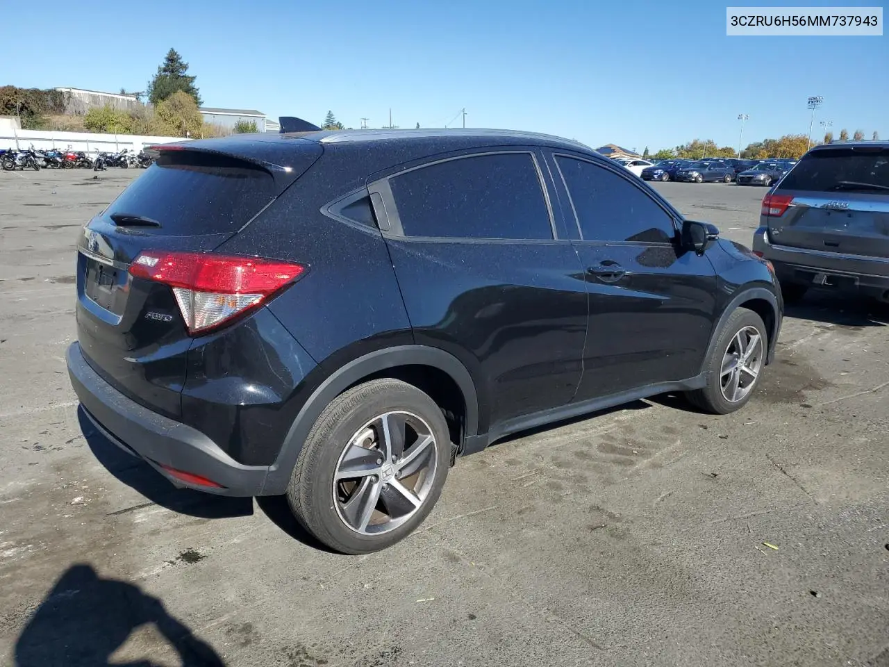 3CZRU6H56MM737943 2021 Honda Hr-V Ex