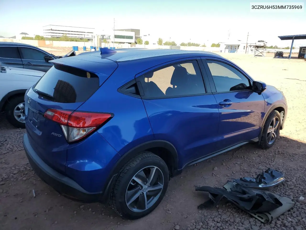 3CZRU6H53MM735969 2021 Honda Hr-V Ex