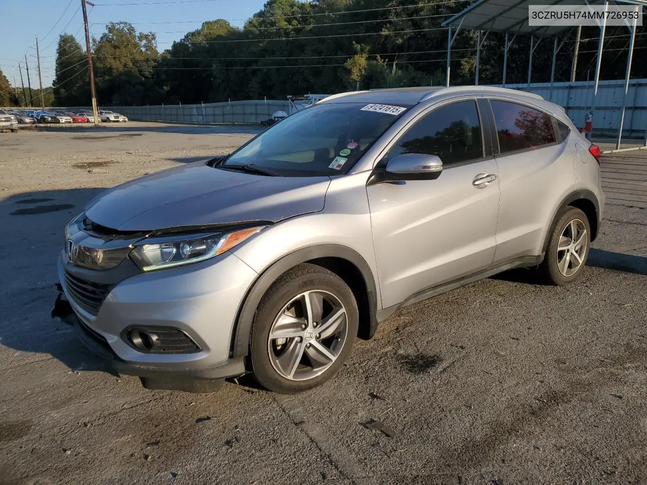 3CZRU5H74MM726953 2021 Honda Hr-V Exl