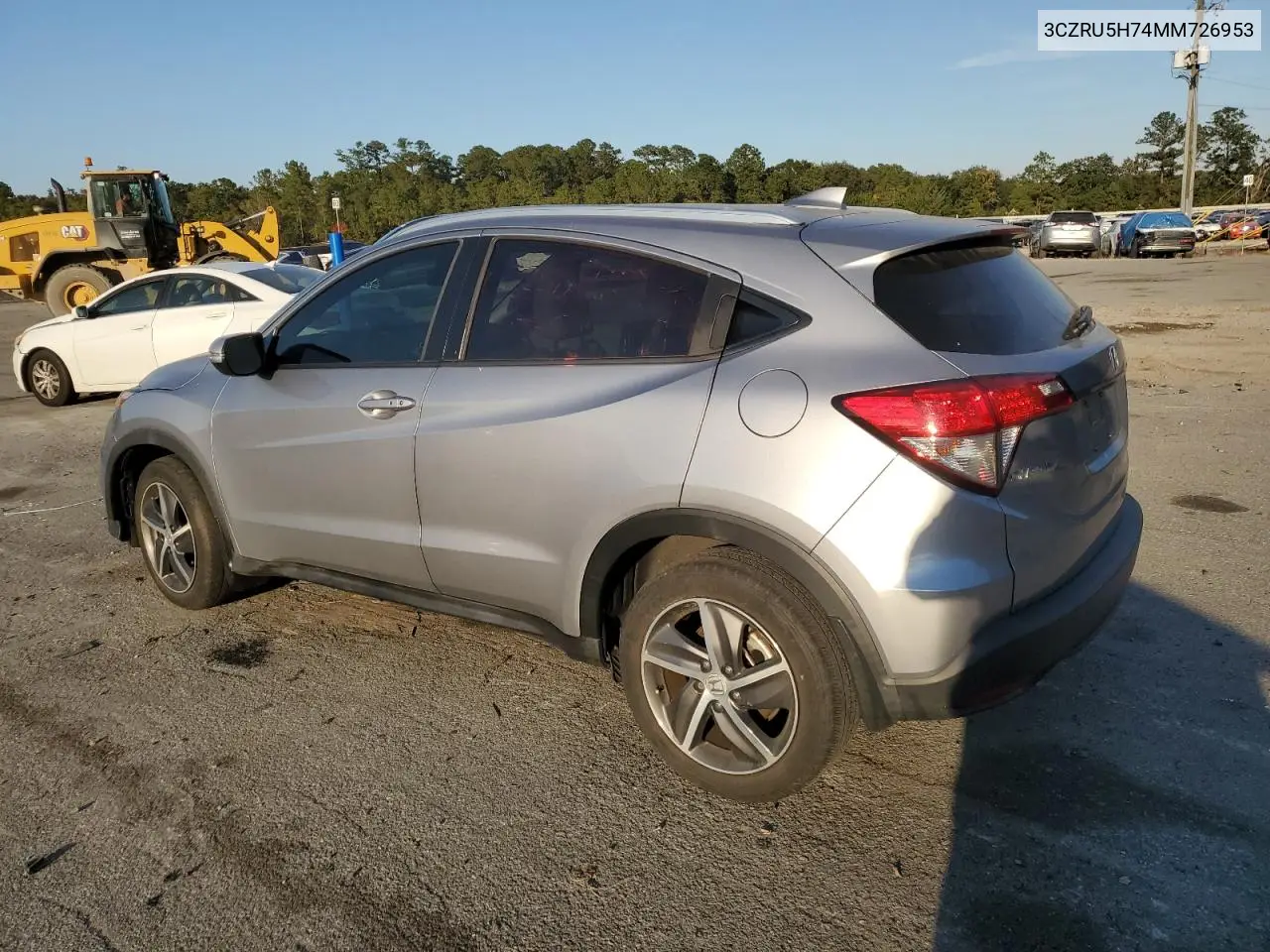 3CZRU5H74MM726953 2021 Honda Hr-V Exl
