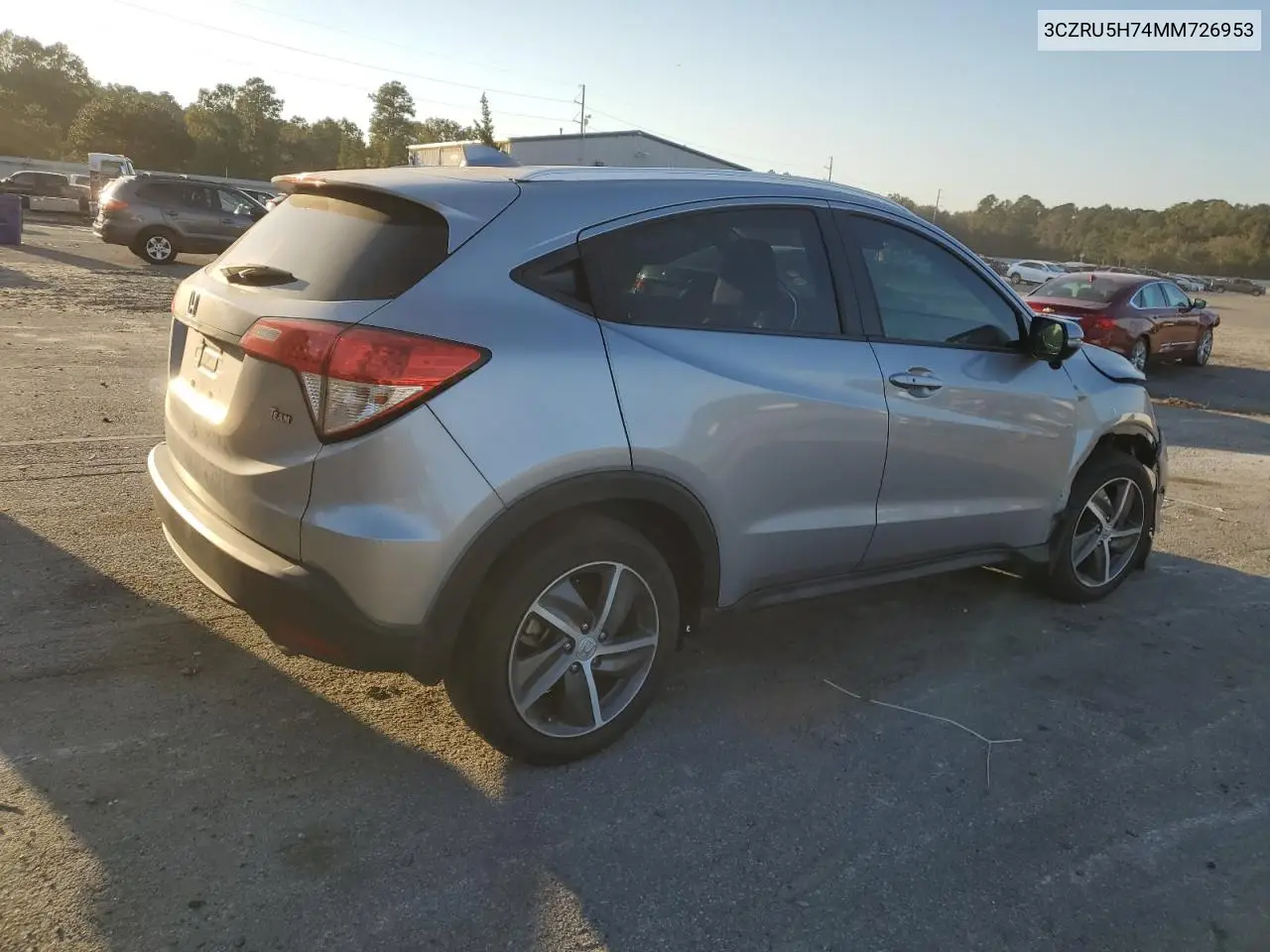 3CZRU5H74MM726953 2021 Honda Hr-V Exl