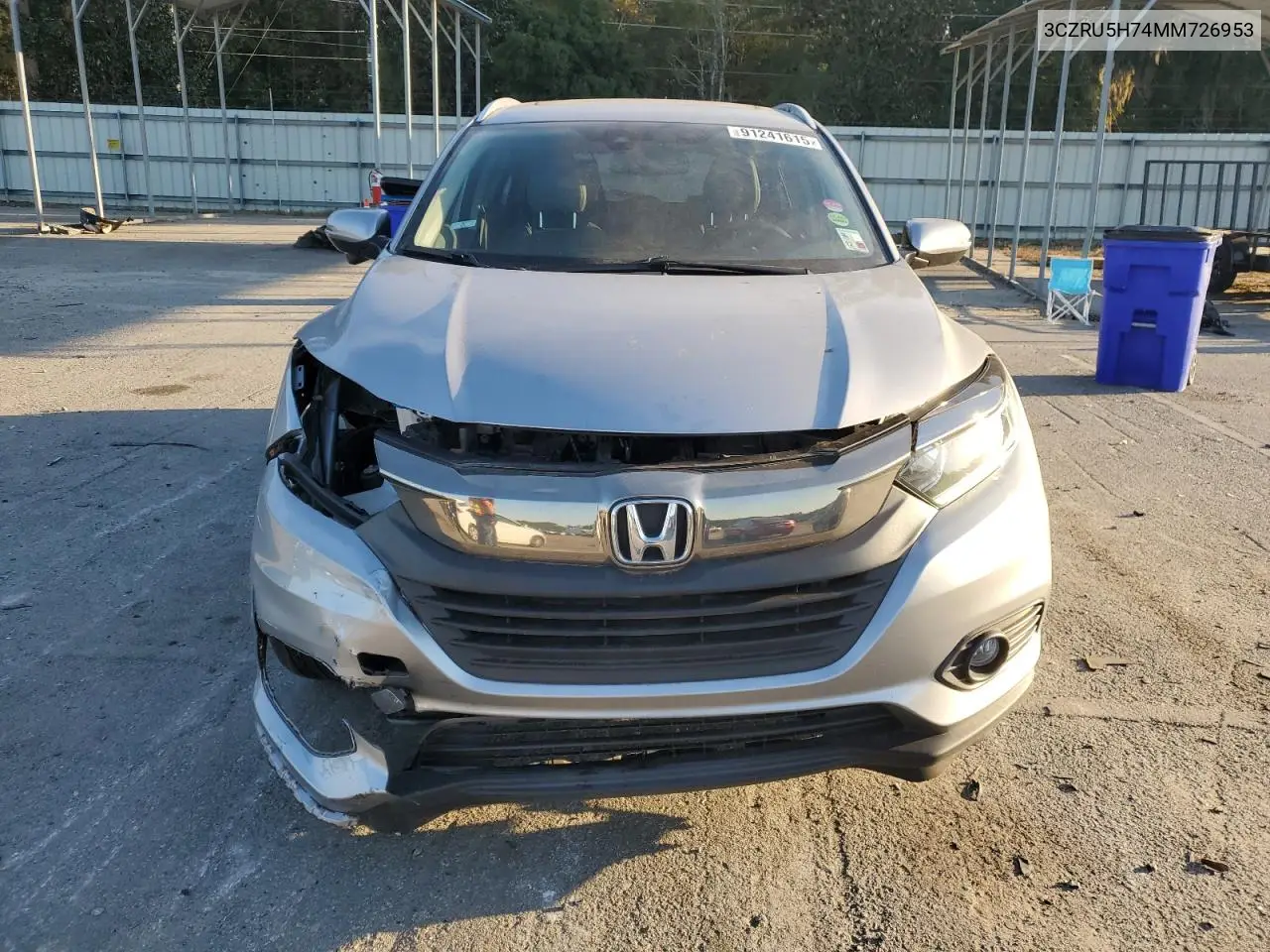 3CZRU5H74MM726953 2021 Honda Hr-V Exl