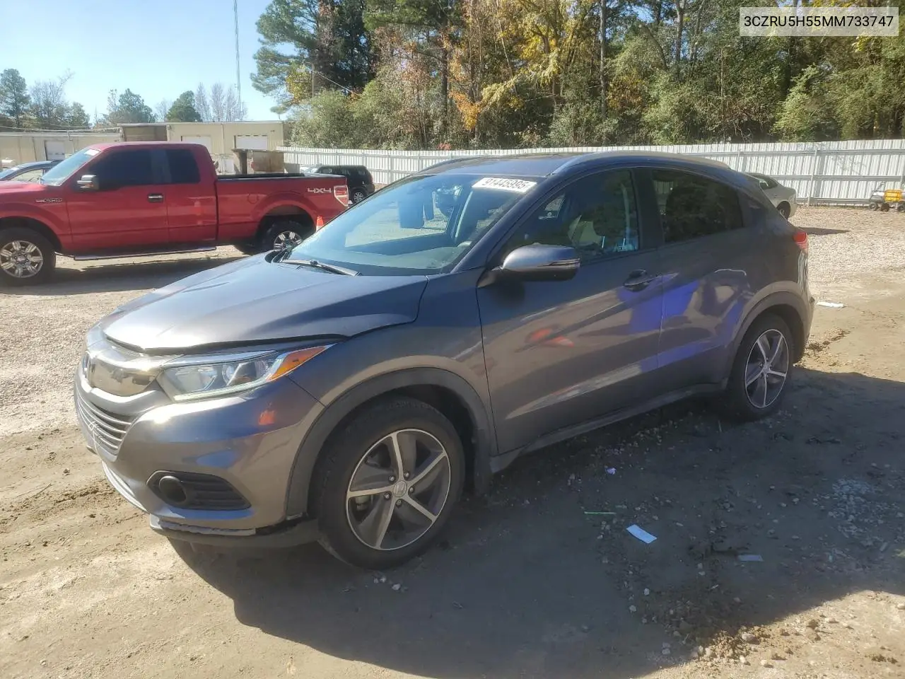 3CZRU5H55MM733747 2021 Honda Hr-V Ex
